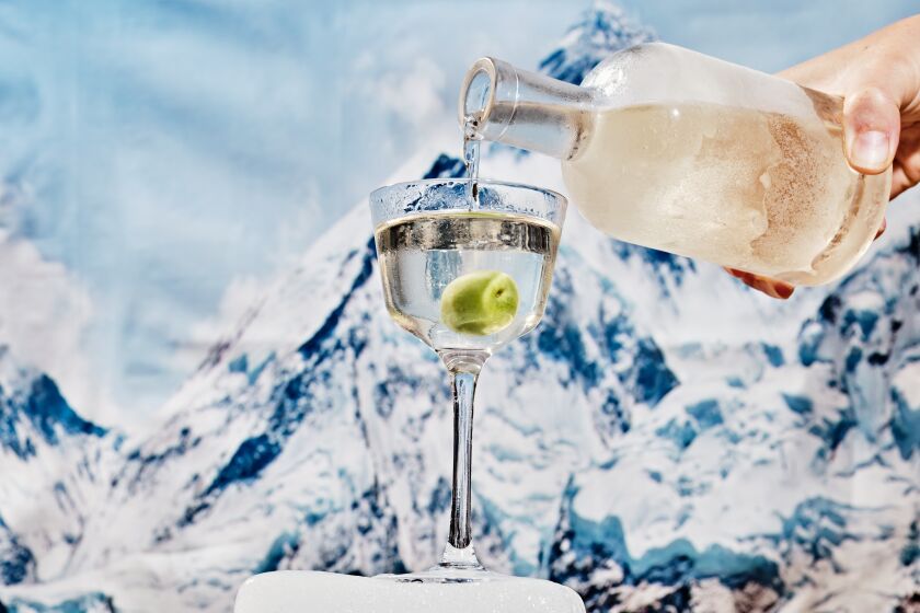 Freezer cocktails - Fino Martini