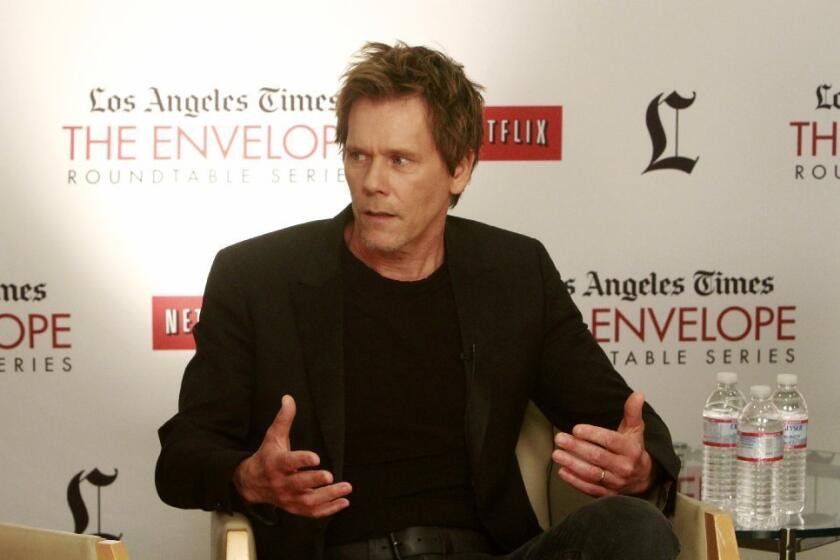 Kevin Bacon talks about television drama at the Envelope Emmy Round Table.