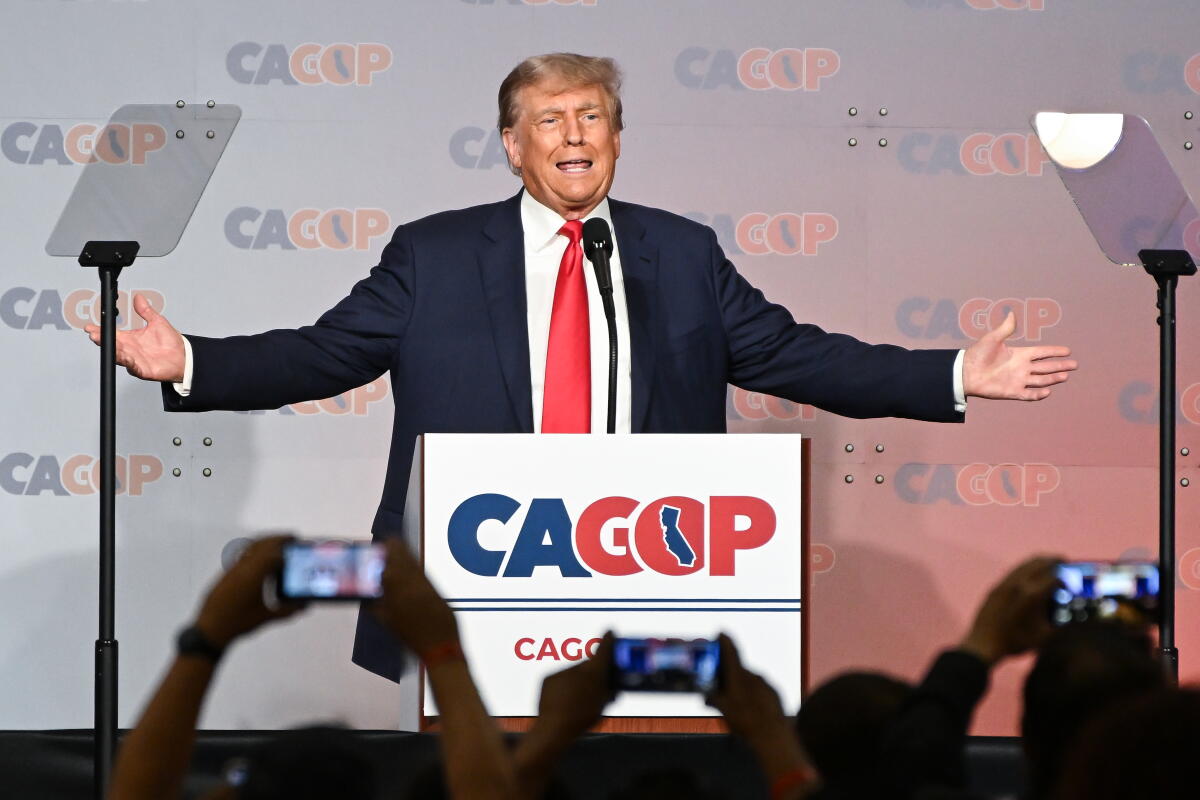 Cal Gop California Republicans love candidates who bash the state - Los Angeles ...