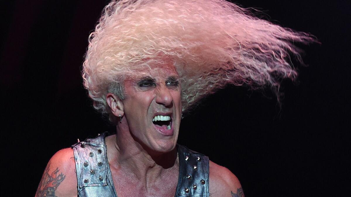 Dee Snider on stage in Nickelsdorf, Austria, in June 2016. The Twister Sister singer has a new grandchild.