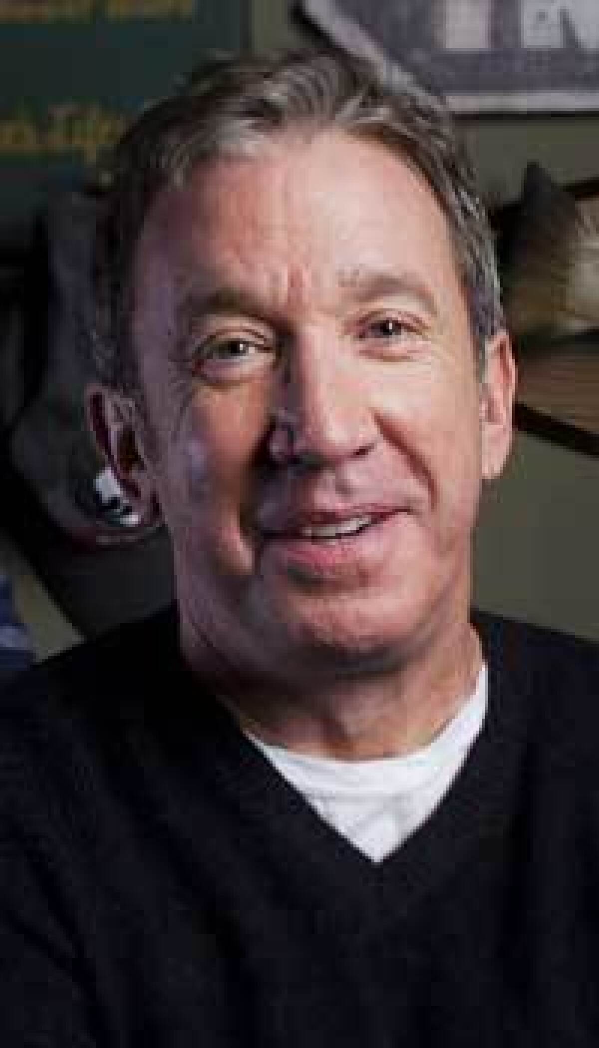 Actor Tim Allen is photographed in August 2011 on the set of his sitcom "Last Man Standing."