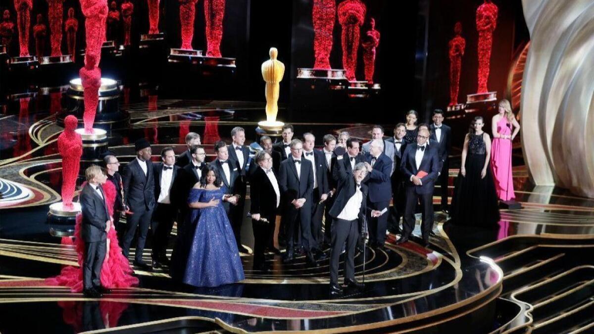 With director Peter Farrelly out front, "Green Book" celebrates a best picture victory at the 91st Academy Awards.