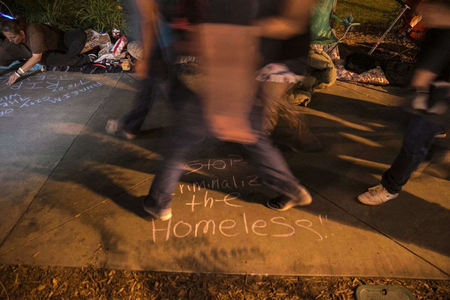 Homeless advocates rally in Anaheim