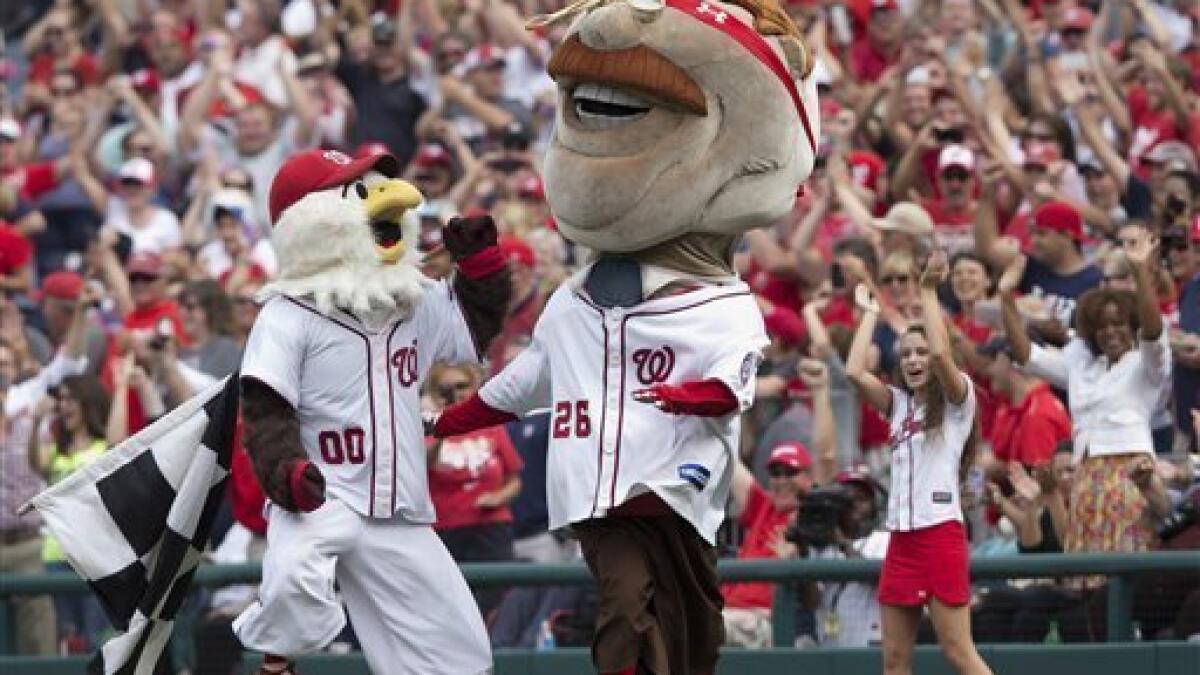 Nats Mascot Teddy Roosevelt Vindicated After 7-Year Drought