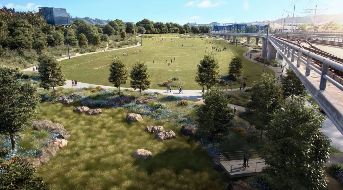 San Diego River Park renderings