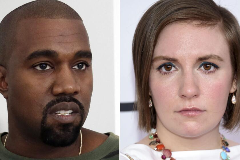 Kanye West's "Famous" video has Lena Dunham unsettled.