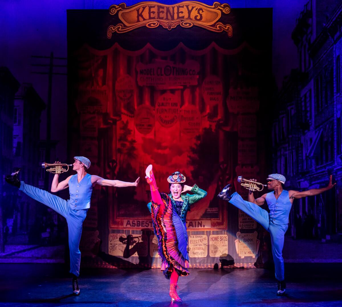 Jackson Grove, Katerina McCrimmon and Rodney Thompson in the national touring company of "Funny Girl."