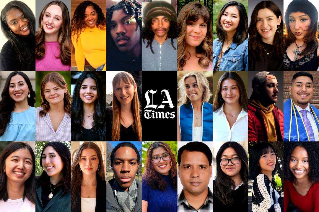 Los Angeles Times Class of 2025 summer interns