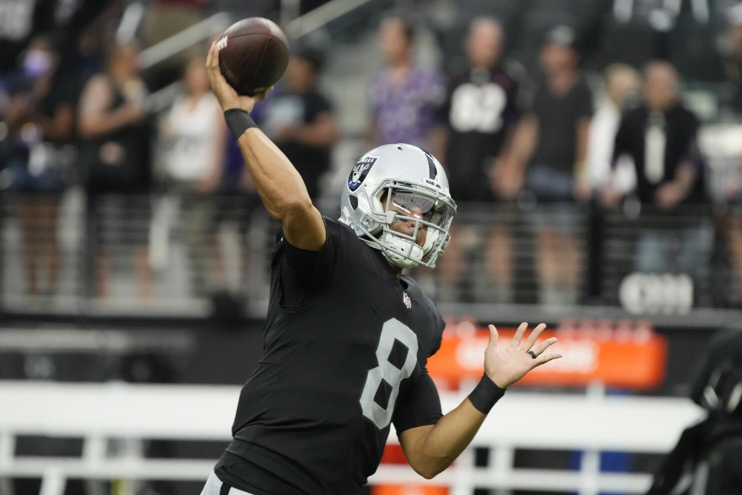 Marcus Mariota and the Raiders' season ends in Wild Card loss to Bengals