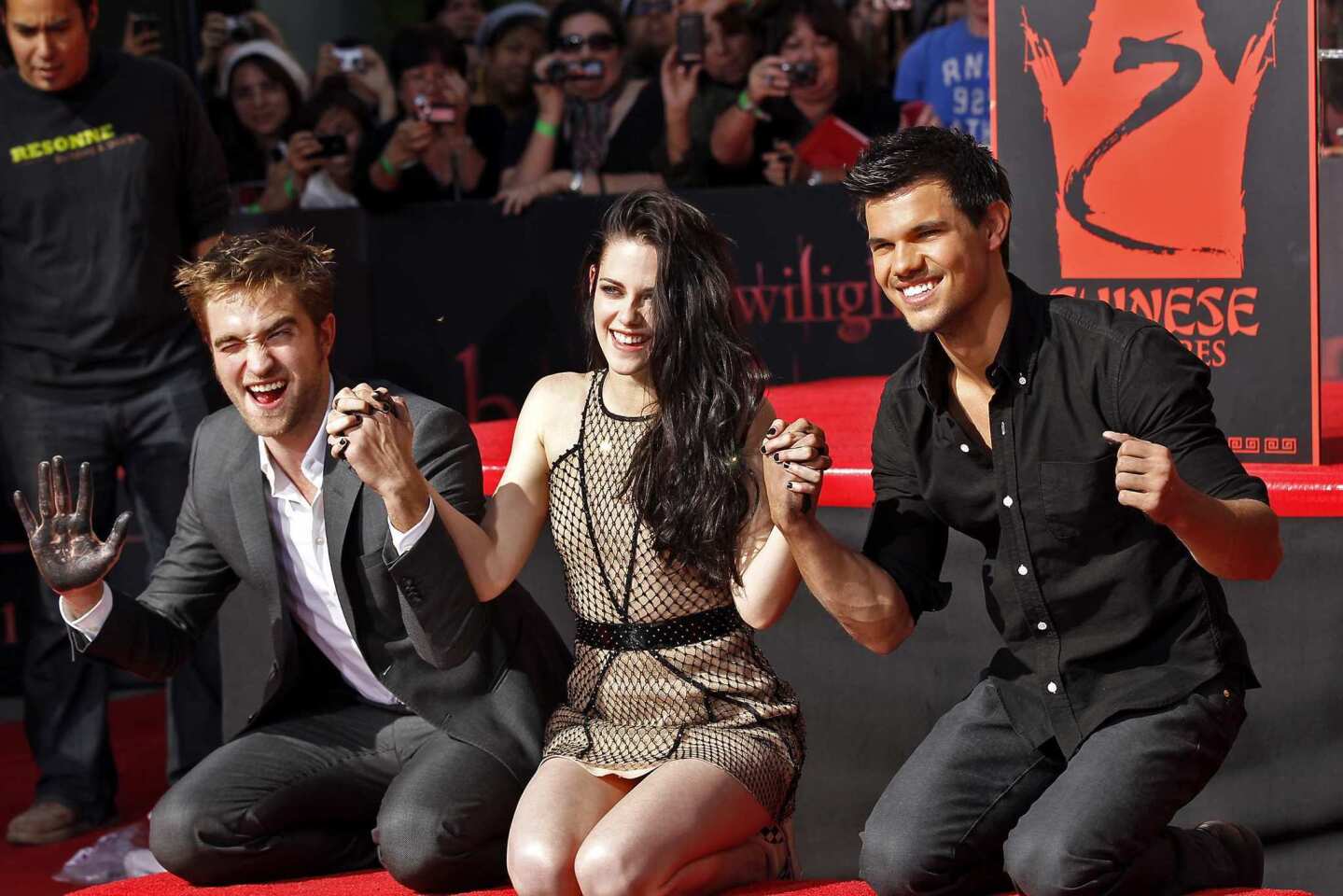 'Twilight' stars immortalized