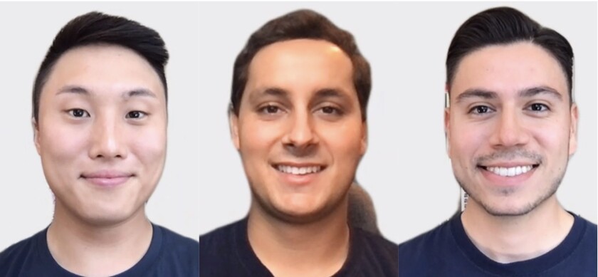 Ji Lee, Brandon Peck and Ricky Rueda (from left) founded Mercury Health.