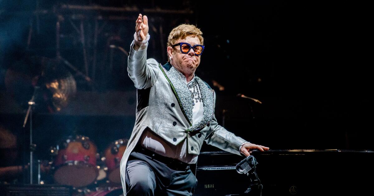 Elton John Starts His Triumphant Last Stand at Dodger Stadium: Review