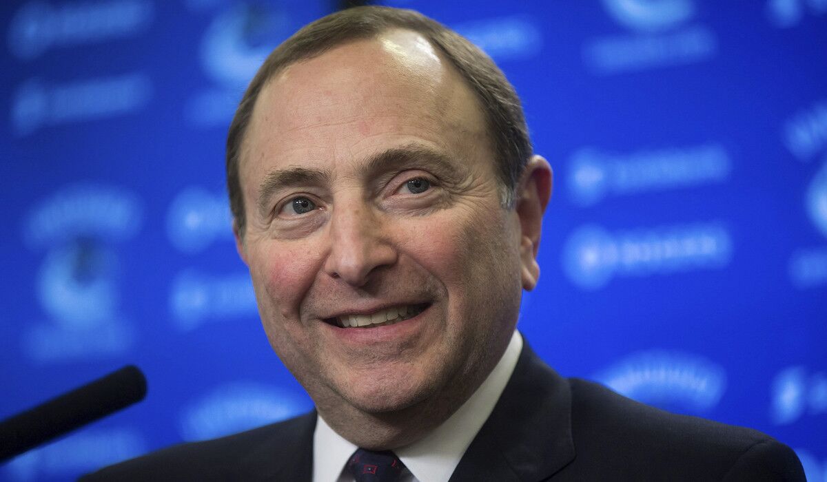 NHL Commissioner said the fee for prospective expansion teams will "start with a 5." That's a 5 as in $500 million.