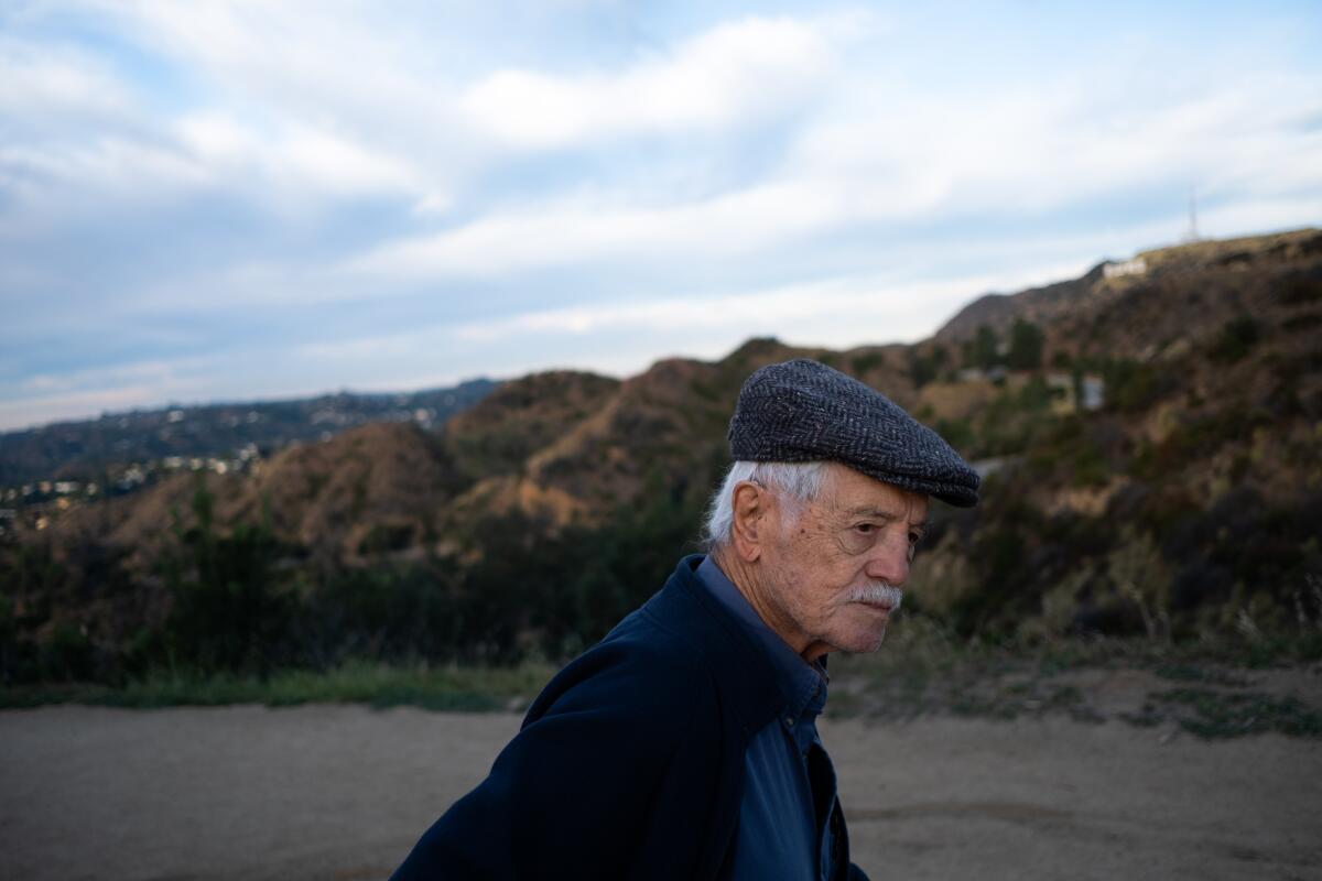 Pete Teti, who turns 100 on Sunday, takes regular hikes in Griffith Park.
