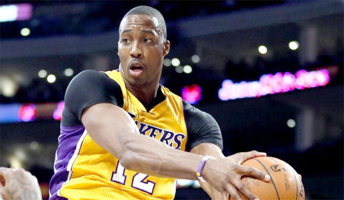 Lakers General Manager Mitch Kupchak says that despite the rumors circulating that Dwight Howard could be on the trading block the team has no intention of parting ways with the center.