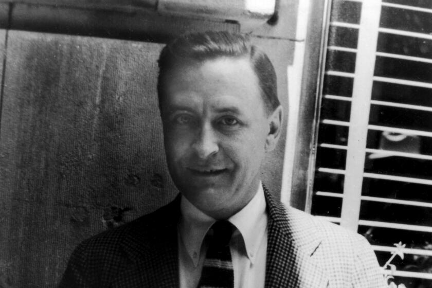 1937: Portrait of American author F Scott Fitzgerald (1896 - 1940) 