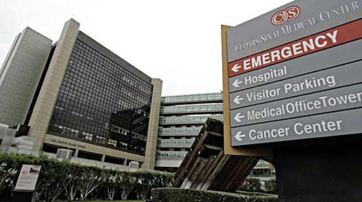 Cedars-Sinai Medical Center in Los Angeles is one of the most respected nonprofit hospitals in the nation.