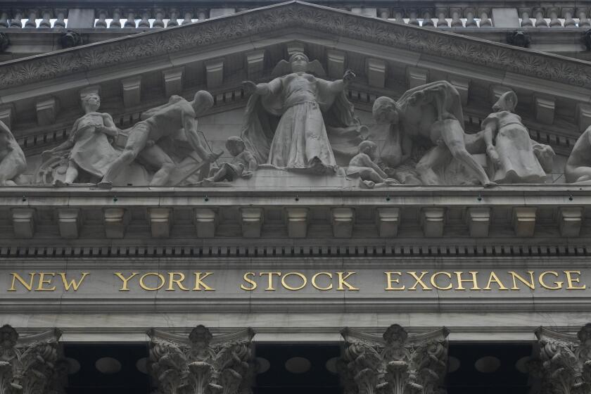 The New York Stock Exchange is seen in New York, Wednesday, Jan. 24, 2024. U.S. stocks are ticking higher Wednesday, led by Netflix as customers keep signing up to watch its streaming service. (AP Photo/Seth Wenig)