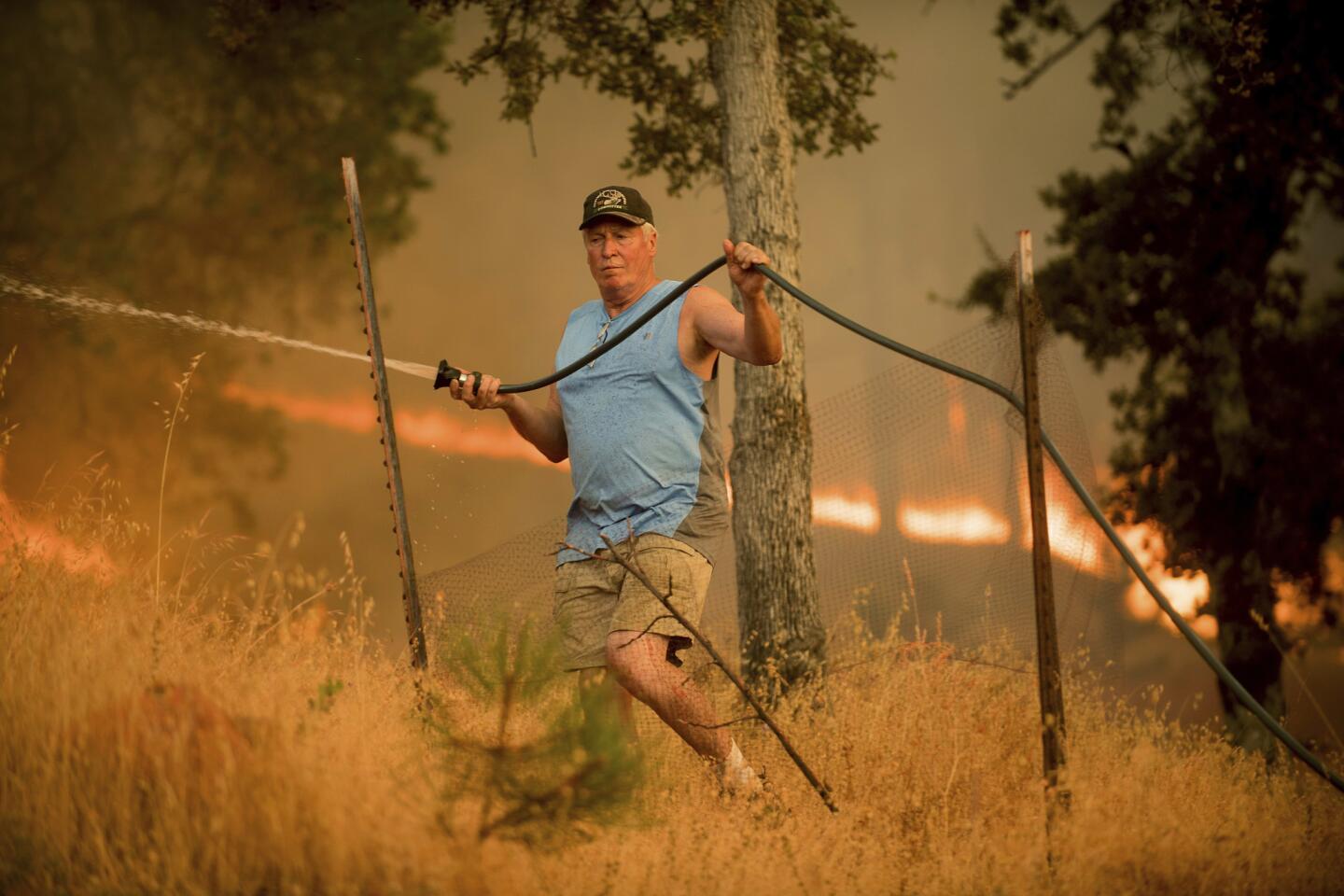 Wildfires across California