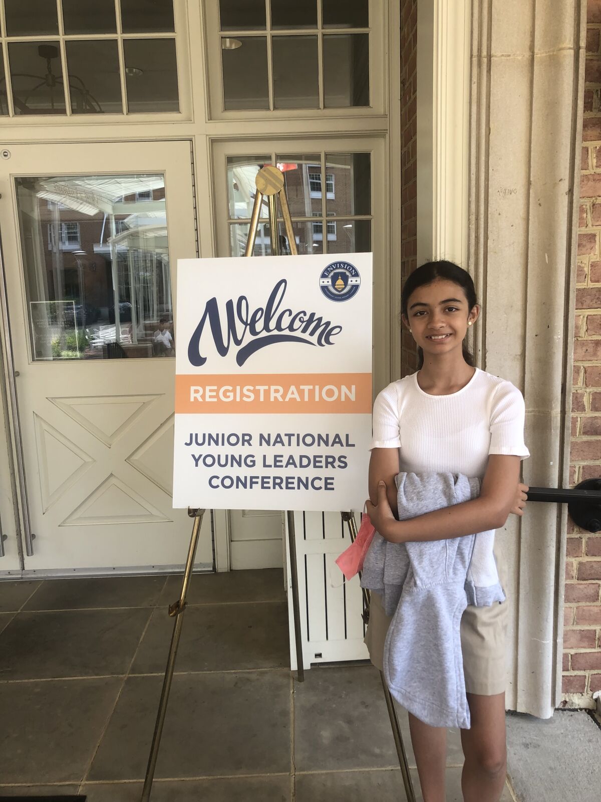 Mila Maxwell, 12, is going into seventh grade at Muirlands Middle School.