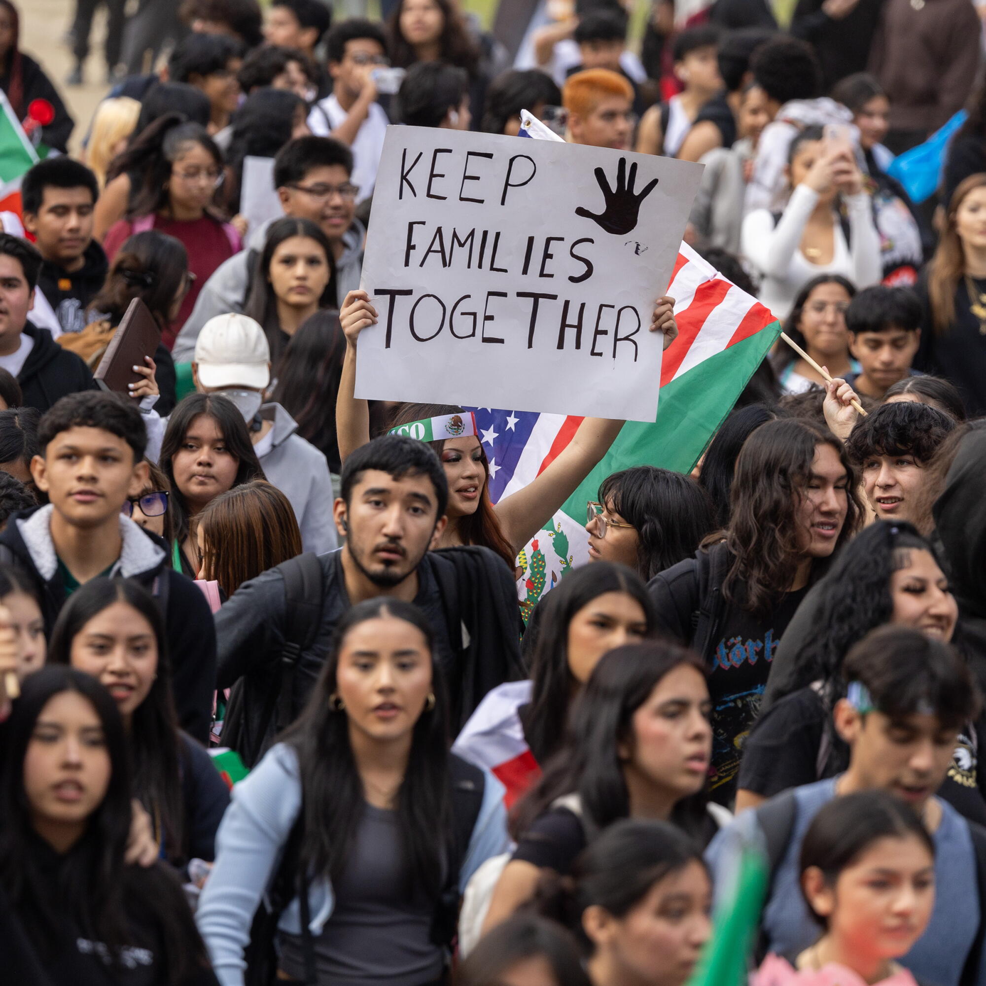 L.A. students on why they walked out of school, protested deportations