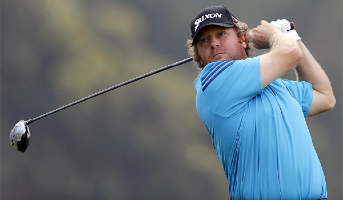 William McGirt leads the Northern Trust Open at Riviera Country Club by two strokes.