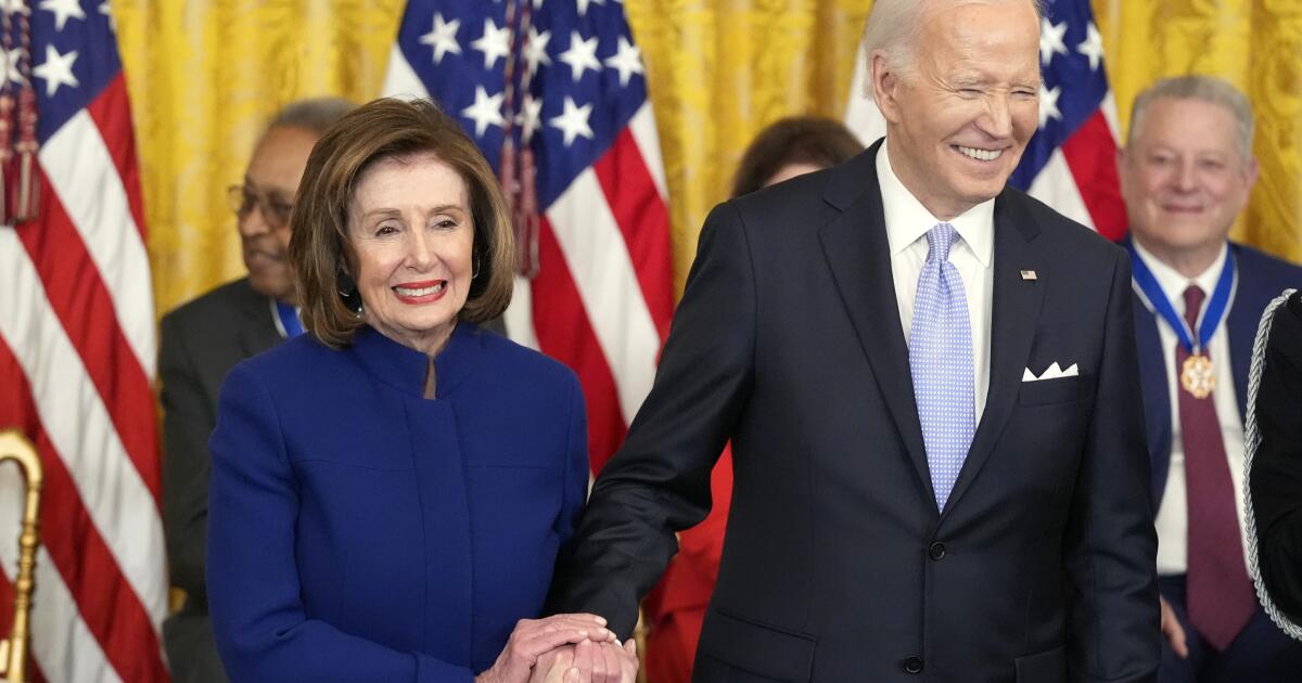 Pelosi sends sign to Biden: ‘Time is operating brief’