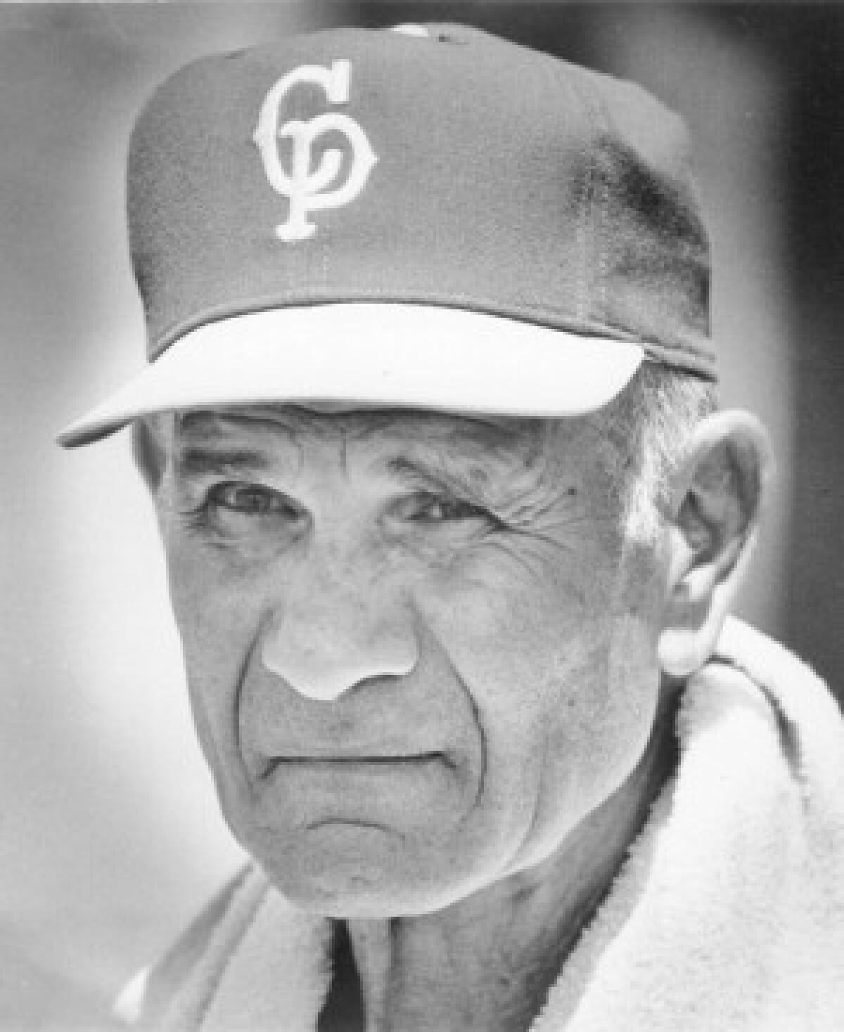John Scolinos coached 14 seasons at Pepperdine University before moving to Cal Poly Pomona in 1962. He retired in 1991 with a combined 1,198 victories.