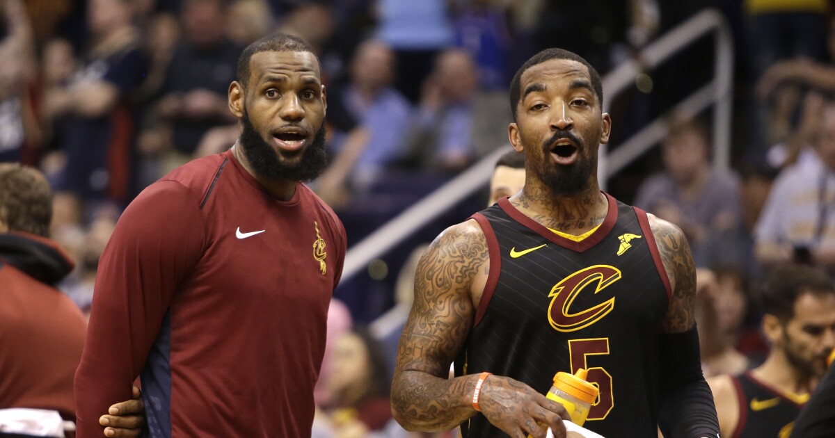 Lakers Set To Sign Guard Jr Smith For The Rest Of Nba Season Los Angeles Times