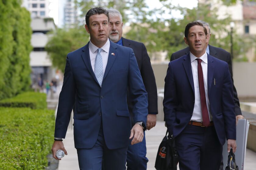 Tuesday morning March 17, 2020, Duncan Hunter walked into Federal Court in San Diego where he was sentence to 11-months in prison by U.S. District Judge Thomas Whelan.