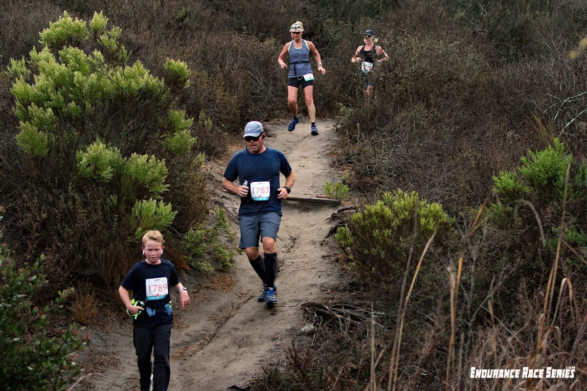 Runners take on Gonzales Canyon in the 2018 Carmel Valley Trail Race.