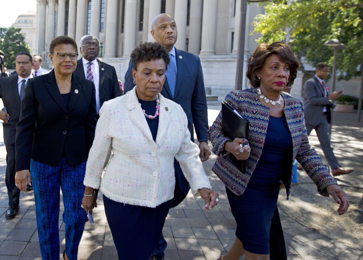 California Senate race: Karen Bass endorses Barbara Lee - Los Angeles Times