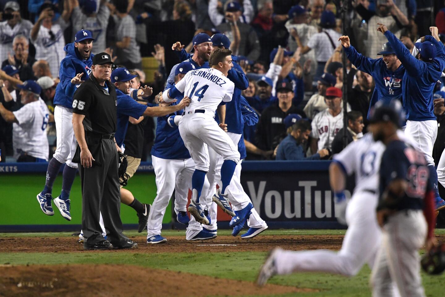 World Series - Boston Red Sox v Los Angeles Dodgers - Game Three