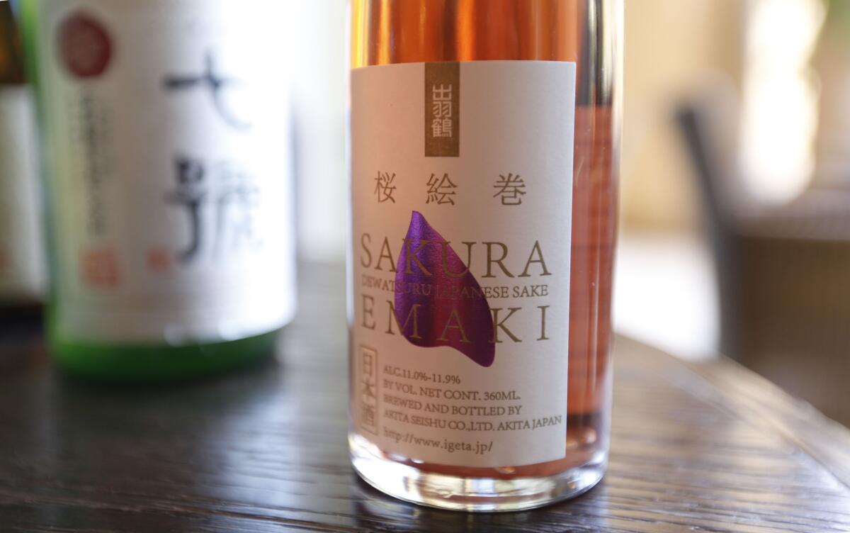 A "Rose" varietal made with red rice.