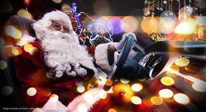 Drive Through Holiday Lights Return To Del Mar Fairgrounds The San Diego Union Tribune Christmas Lights Drive Thru San Diego