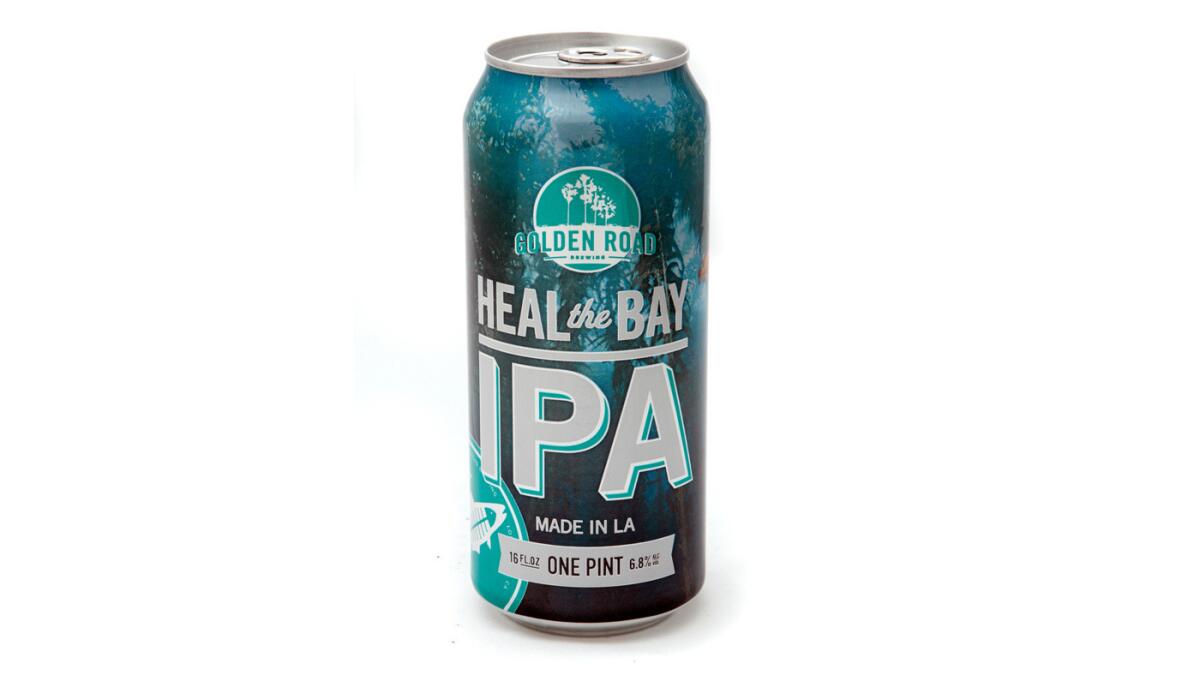 Golden Road Brewery's Heal the Bay IPA.
