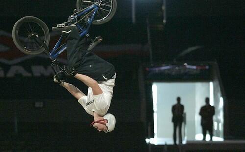 BMX Freestyle Dirt practice