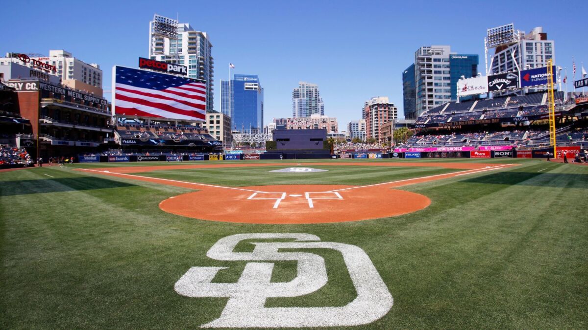 Petco Park, the new office.