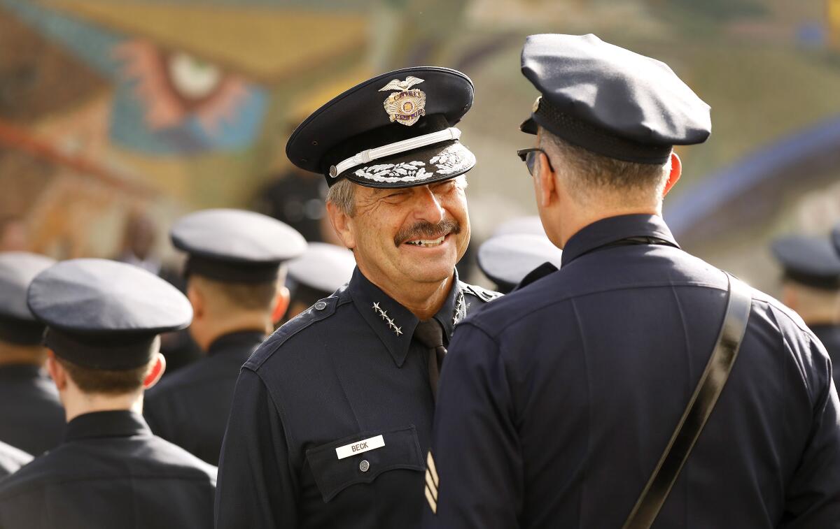 Former LAPD Chief Charlie Beck