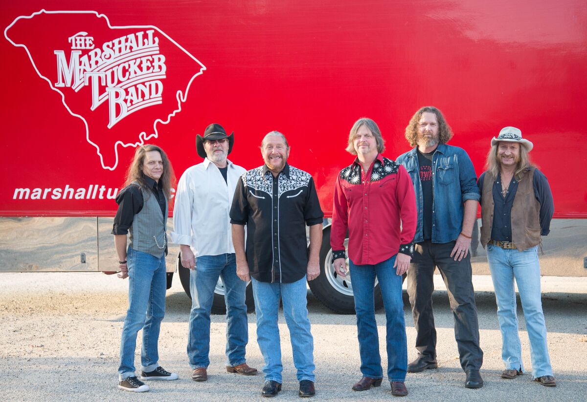 The Marshall Tucker Band will perform at the Belly Up July 26 and July 27.