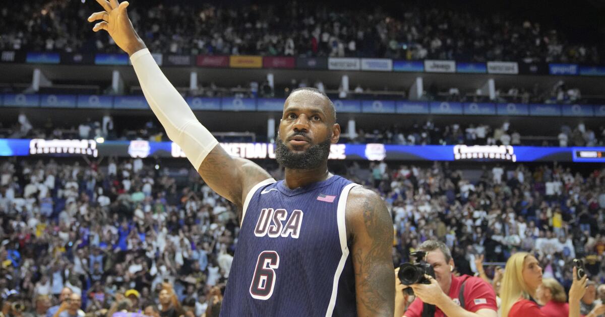 LeBron James Saves Team USA in Close Win