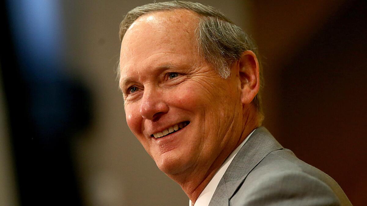 Pat Haden, a former Trojans quarterback who played on two national championship teams, has been athletic director at USC since Aug. 3, 2010.