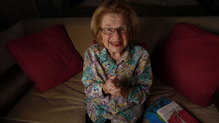 Column Why Sex Expert Dr Ruth Westheimer Is The T That Keeps On 