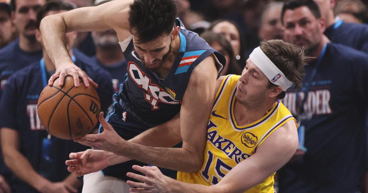 Les Lakers seront à nouveau faibles après avoir perdu le deuxième match contre le Thunder