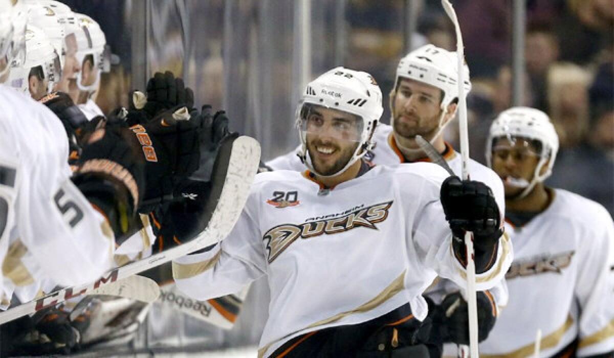 Ducks center Mathieu Perreault could make his return from a lower body injury Sunday against the Edmonton Oilers. Defensemen Francois Beauchemin and Mark Fistric could also make their return from injury on the same day.