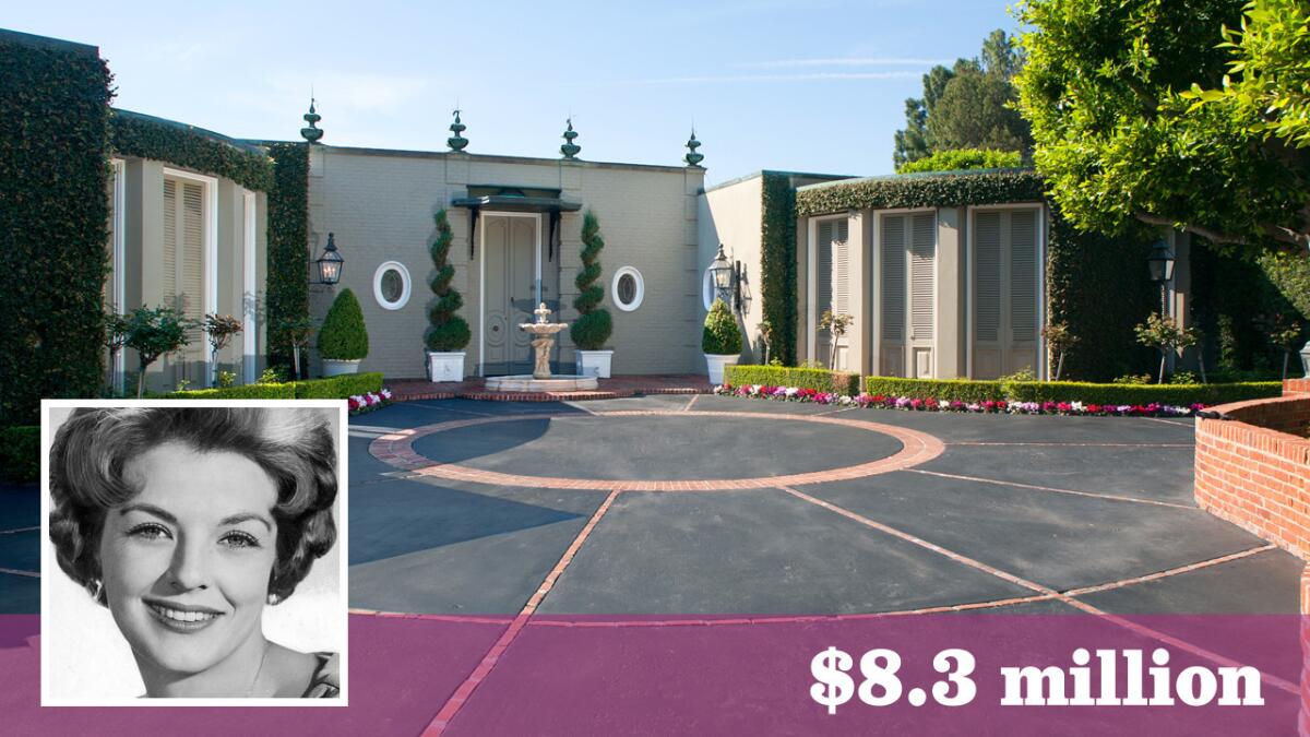 The longtime Beverly Hills home of late actress Marjorie Lord has sold for $8.3 million.