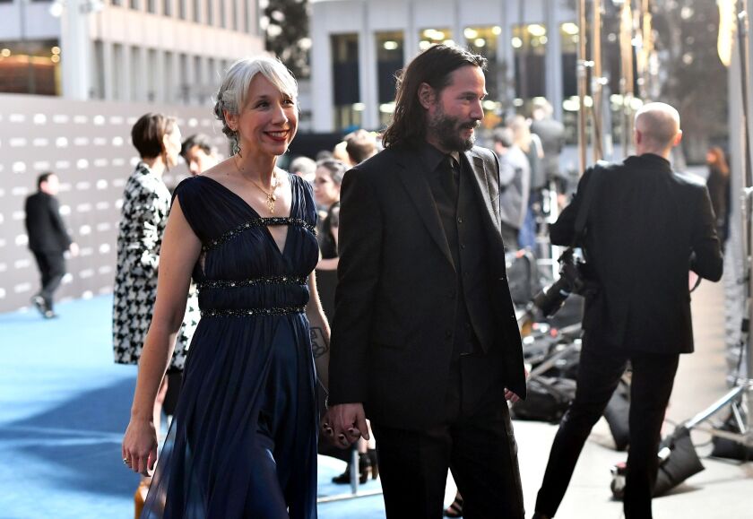 Keanu Reeves dating Alexandra Grant? They've held hands ...
