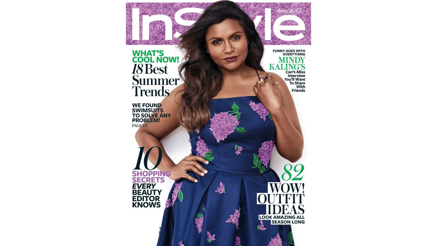 Mindy Kaling's 'Perfect Vacation Dress' Is a Navy Maxi Dress