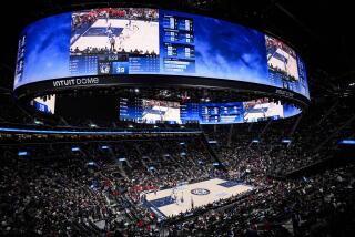 The Los Angeles Clippers play the Dallas Mavericks during the first half of an NBA preseason basketball game Monday, Oct. 14, 2024, in Inglewood, Calif. (AP Photo/Jae C. Hong)