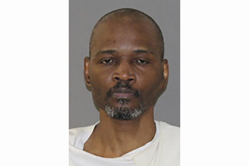 This photo provided by the Texas Department of Criminal Justice shows death row inmate Arthur Lee Burton, who was condemned for the July 1997 killing of Nancy Adleman and faces execution Wednesday evening, Aug. 7, 2024, at the state penitentiary in Huntsville. (Texas Department of Criminal Justice via AP)